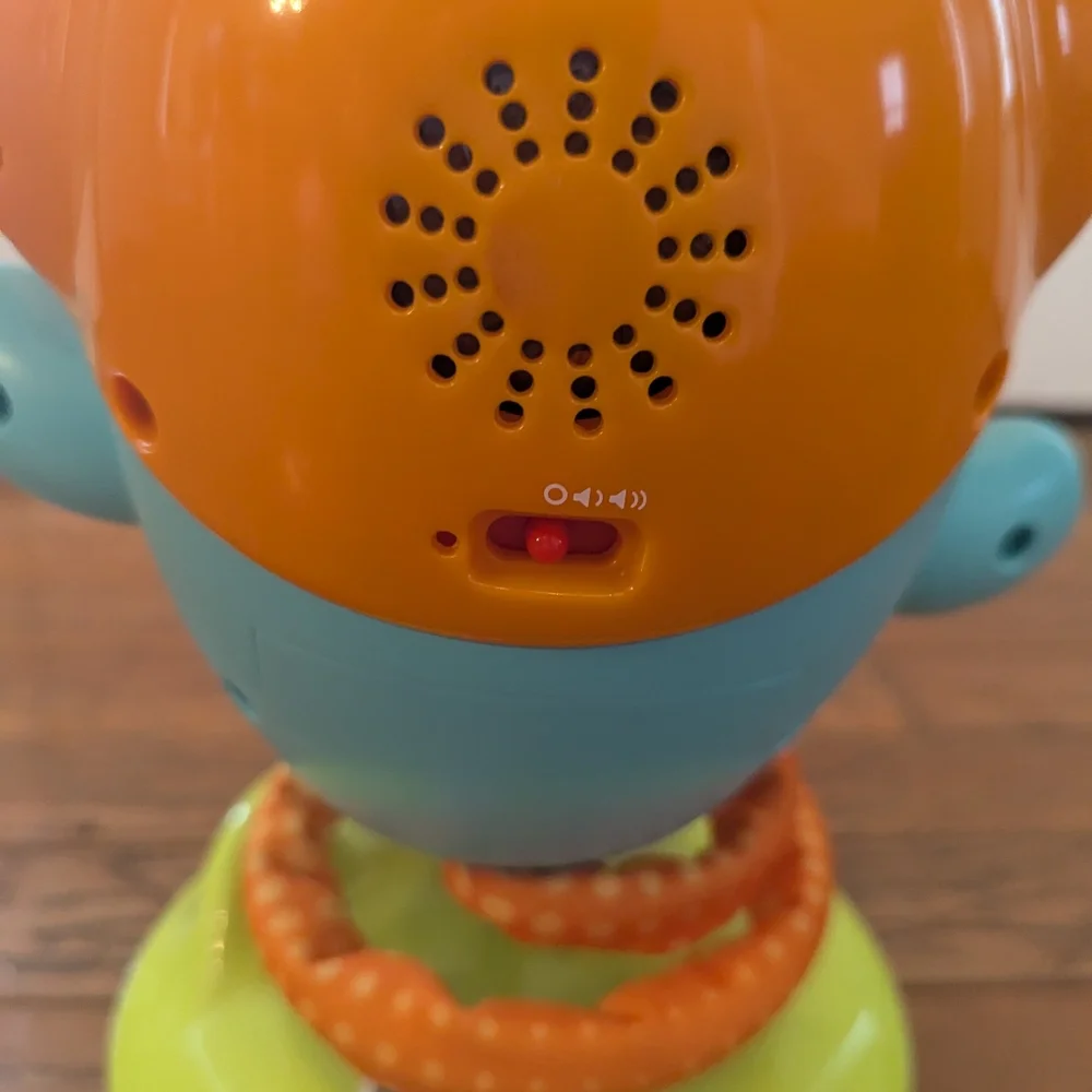 Fisher Price Baby‎ Toddler Learning Toy DJ Bouncin’ Star Music Orange 3 Levels